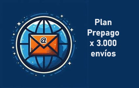 Imagen de Plan Prepago x 3.000 envíos